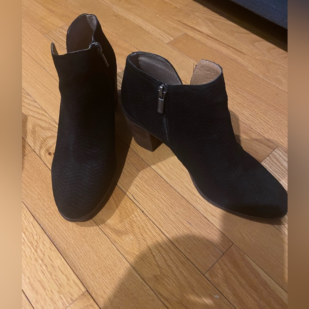 Black Lucky Brand Booties size- 10